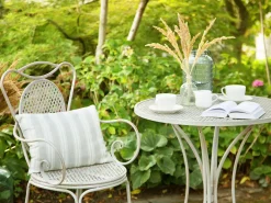 Set bistrot Pieghevole CILENTO Metallo Grigio