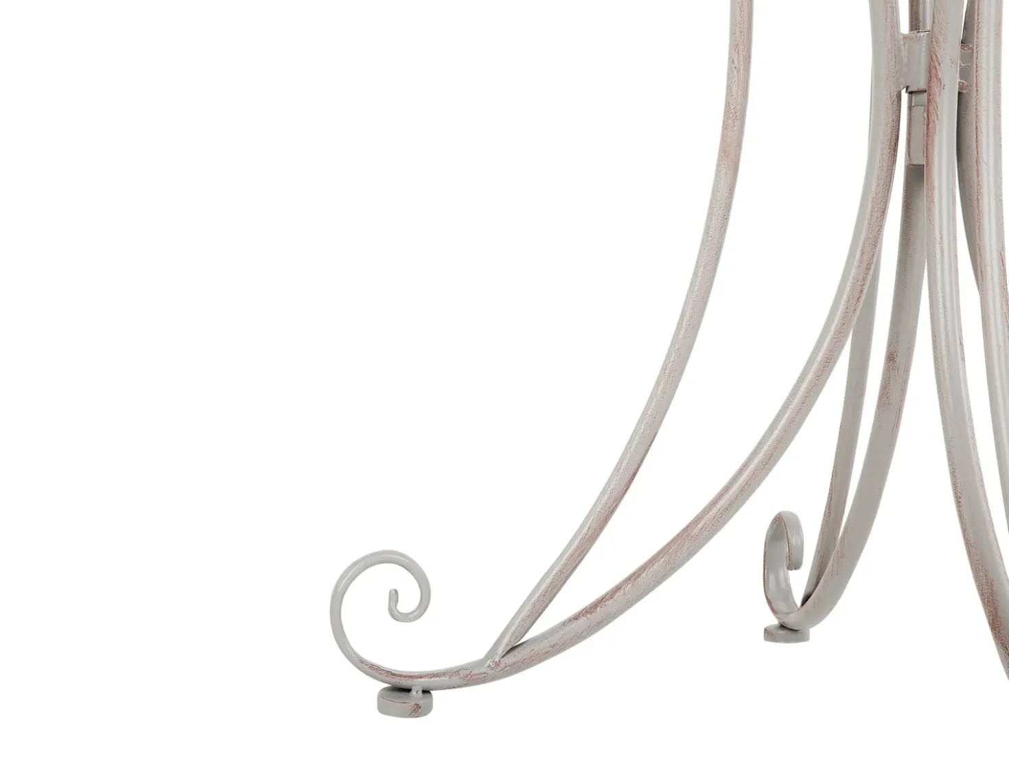 Set bistrot Pieghevole CILENTO Metallo Grigio