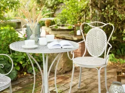 Set bistrot Pieghevole CILENTO Metallo Grigio