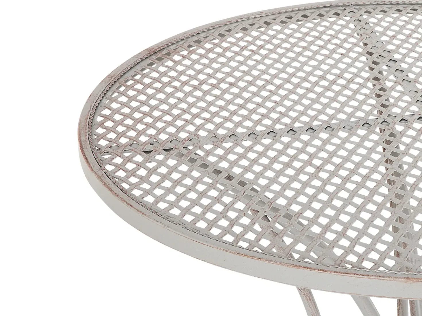 Set bistrot Pieghevole CILENTO Metallo Grigio