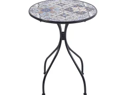 Set bistrot Pieghevole CIVITA Metallo Nero