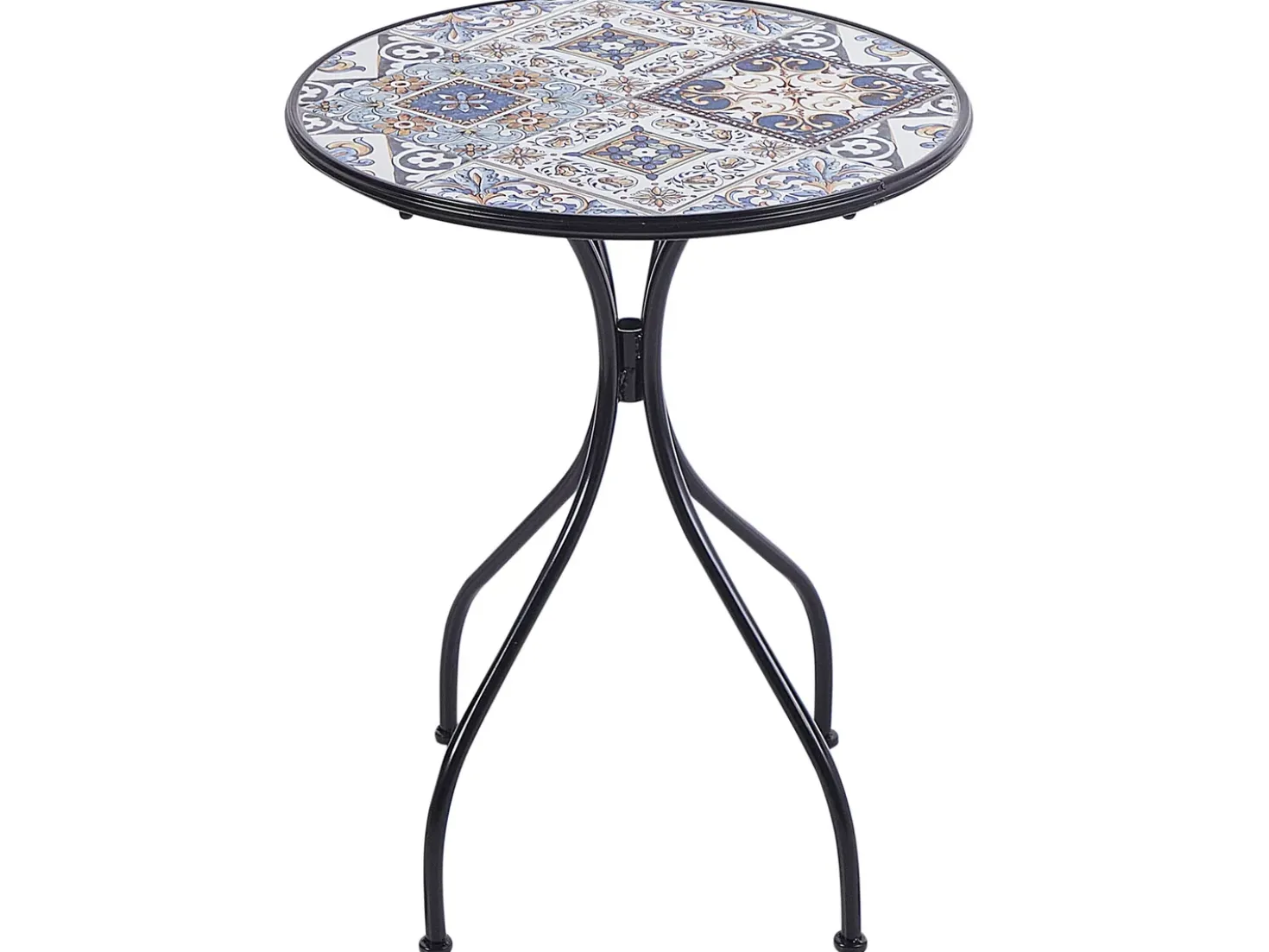 Set bistrot Pieghevole CIVITA Metallo Nero