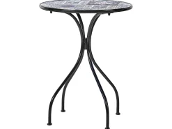 Set bistrot Pieghevole CIVITA Metallo Nero