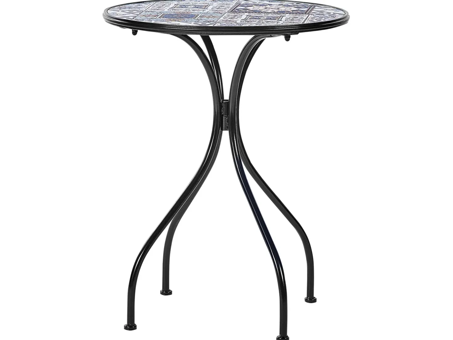 Set bistrot Pieghevole CIVITA Metallo Nero