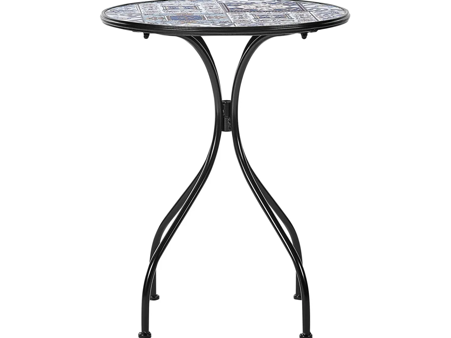 Set bistrot Pieghevole CIVITA Metallo Nero
