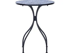 Set bistrot Pieghevole CIGLIANO Metallo Nero