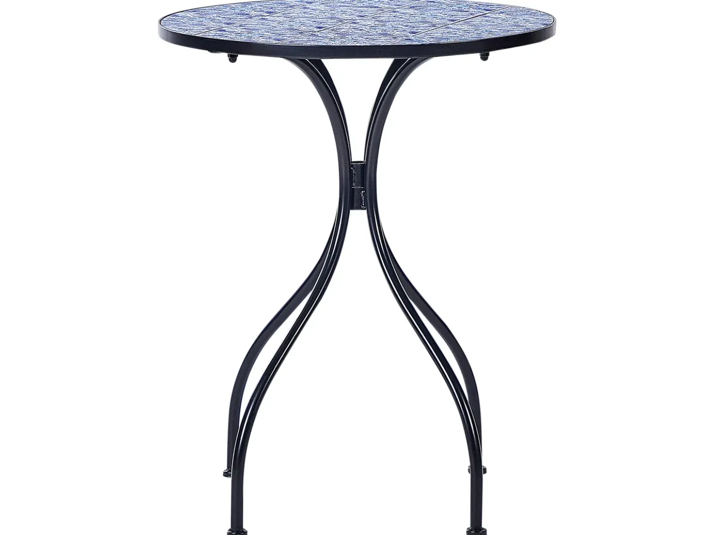 Set bistrot Pieghevole CIGLIANO Metallo Nero