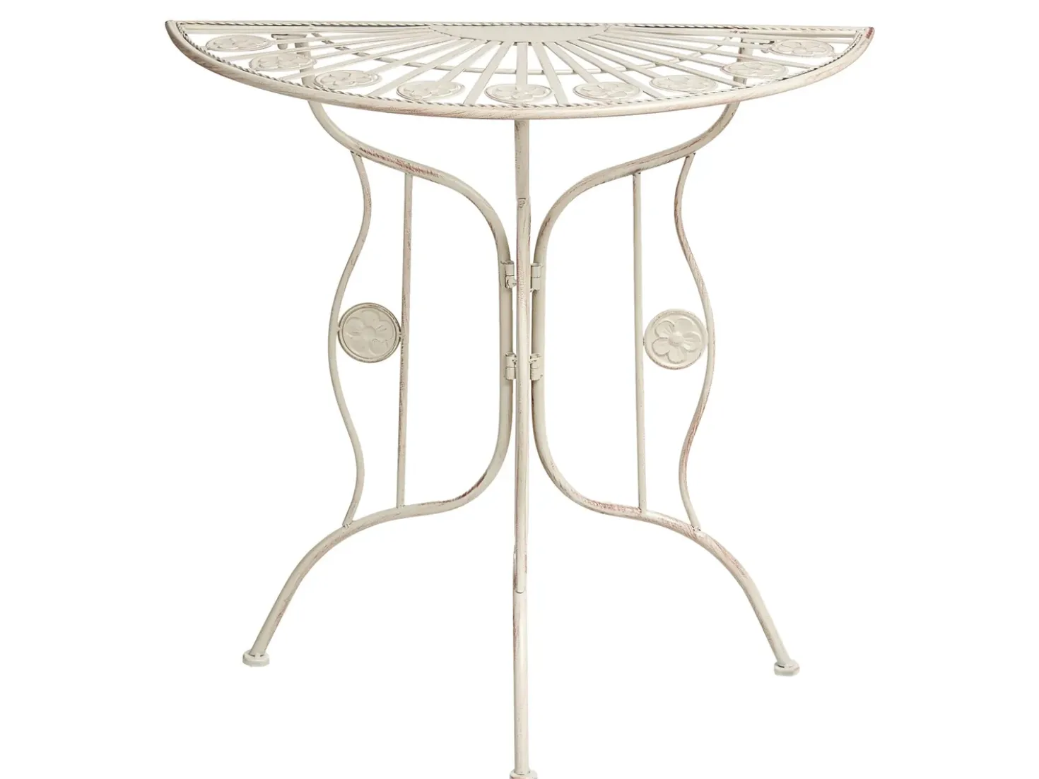 Set bistrot Pieghevole COGGIA Metallo Beige chiaro