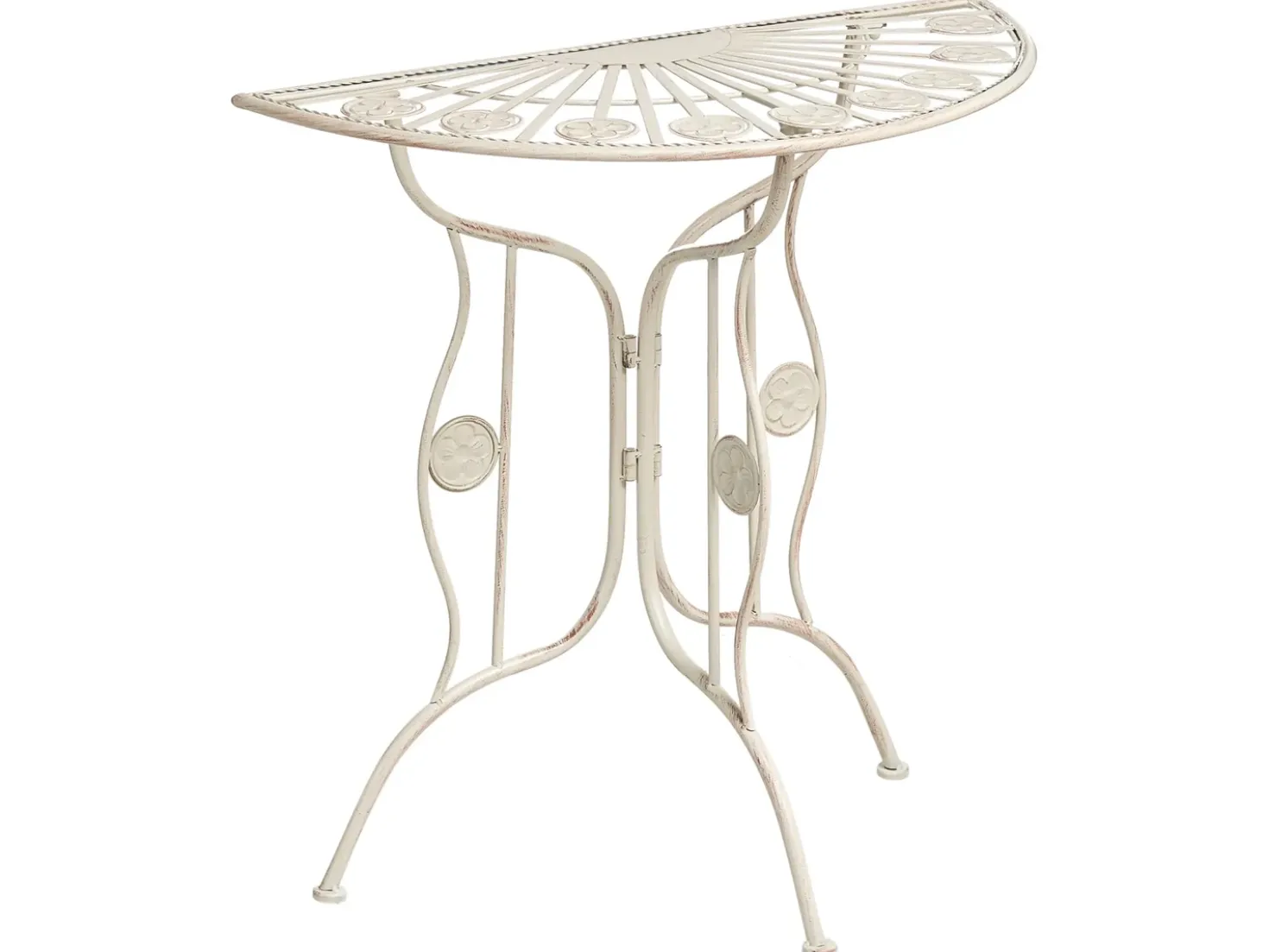Set bistrot Pieghevole COGGIA Metallo Beige chiaro