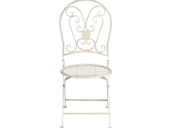 Set bistrot Pieghevole COGGIA Metallo Beige chiaro