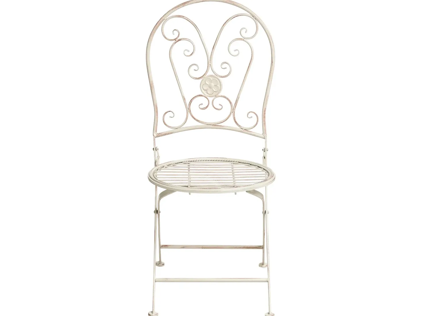 Set bistrot Pieghevole COGGIA Metallo Beige chiaro