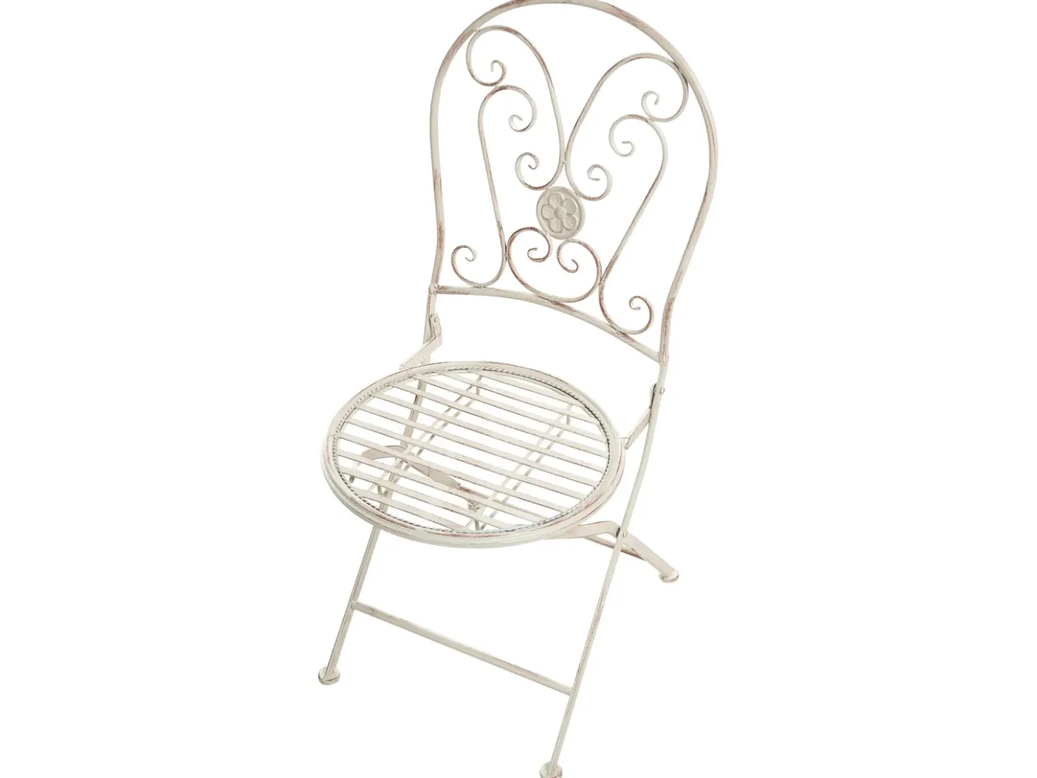 Set bistrot Pieghevole COGGIA Metallo Beige chiaro