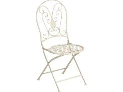 Set bistrot Pieghevole COGGIA Metallo Beige chiaro
