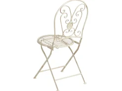 Set bistrot Pieghevole COGGIA Metallo Beige chiaro