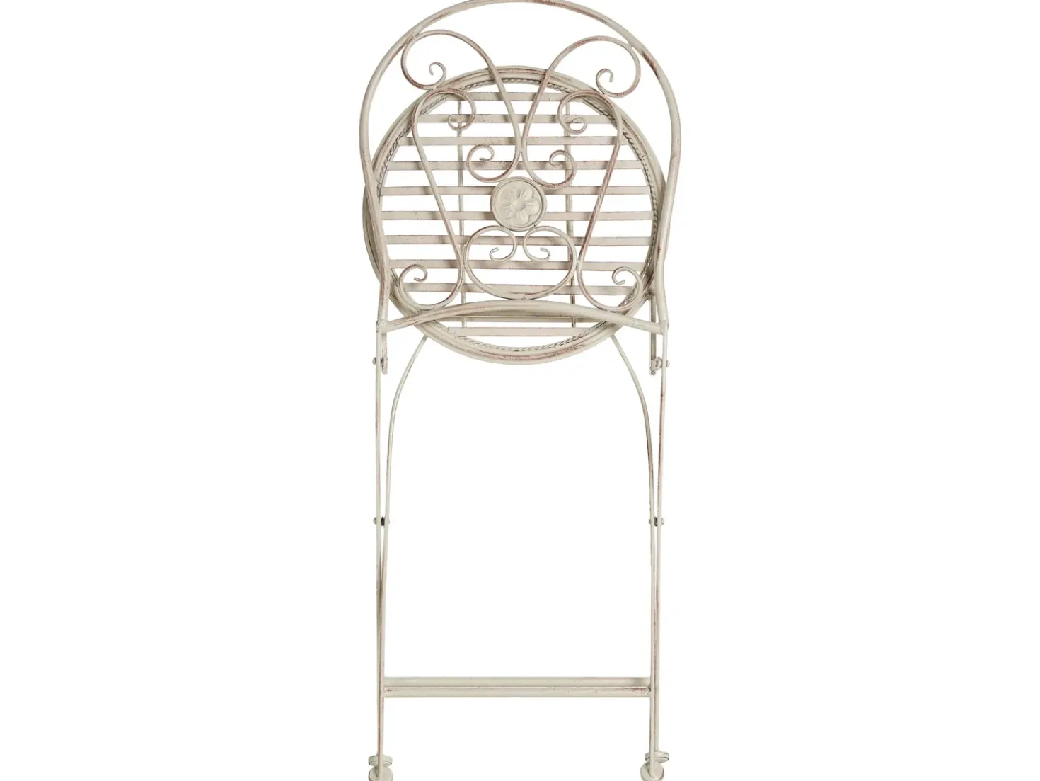 Set bistrot Pieghevole COGGIA Metallo Beige chiaro