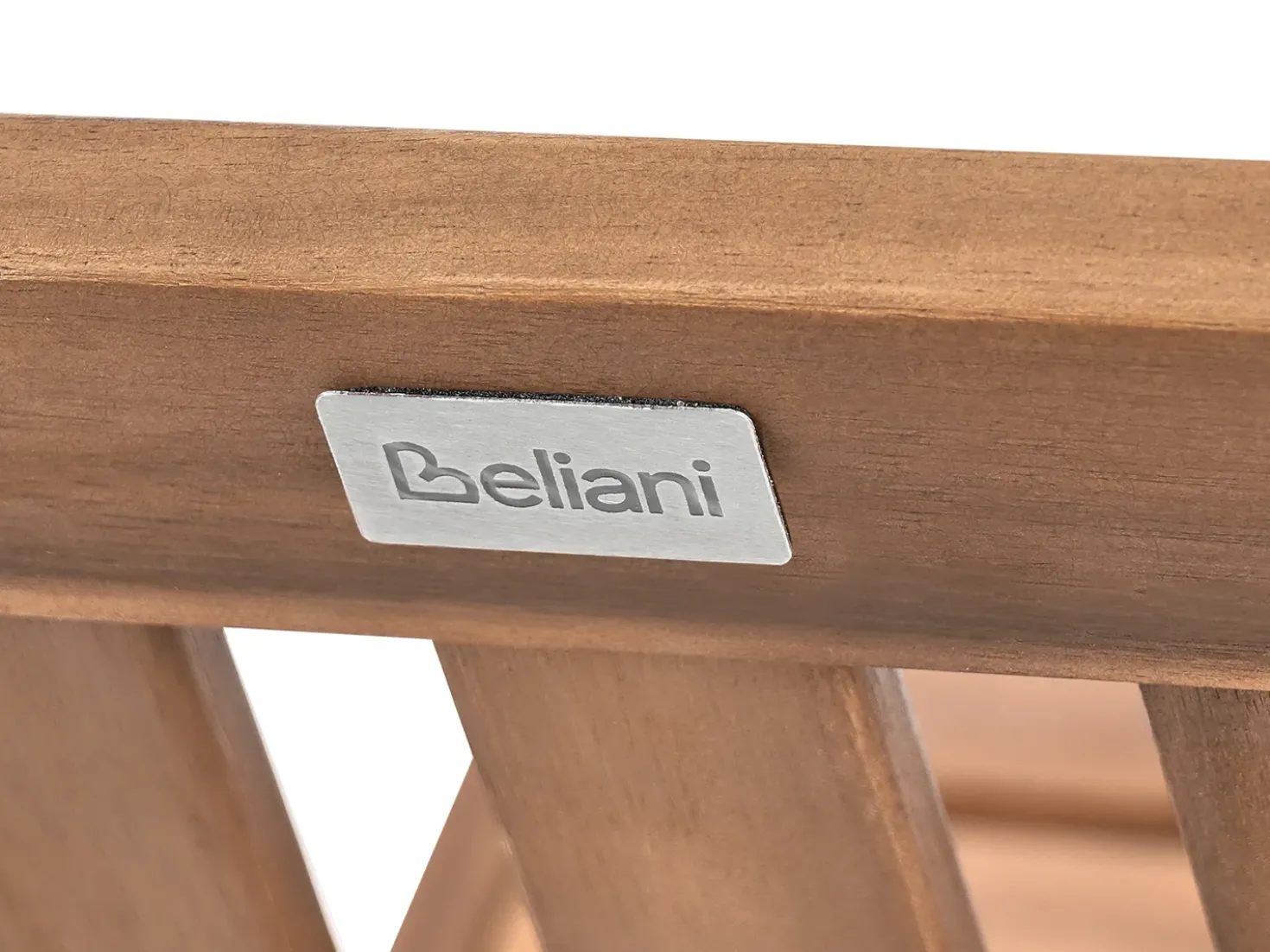 Set bistrot Pieghevole FEBBIO Legno di acacia certificato Marrone