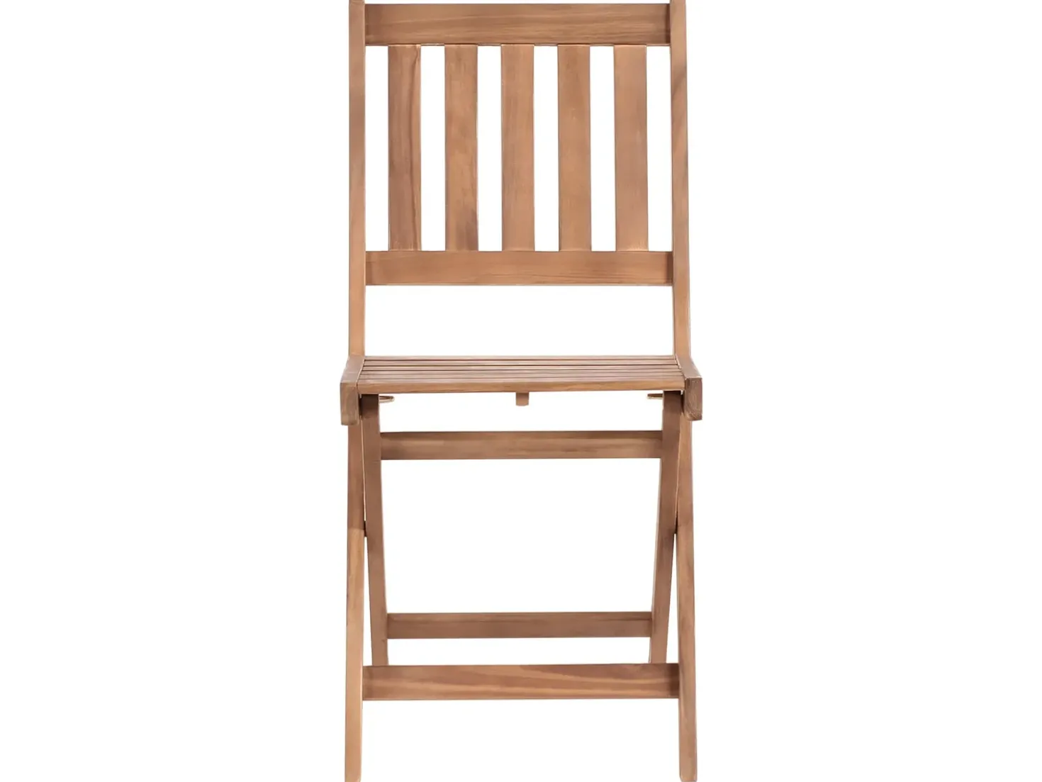 Set bistrot Pieghevole FEBBIO Legno di acacia certificato Marrone