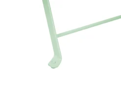 Set bistrot Pieghevole FIORI Metallo Verde menta