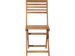 Set bistrot Pieghevole FIJI Legno d'acacia Marrone chiaro