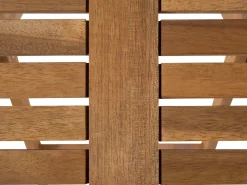 Set bistrot Pieghevole FIJI Legno d'acacia Marrone chiaro