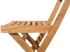 Set bistrot Pieghevole FIJI Legno d'acacia Marrone chiaro
