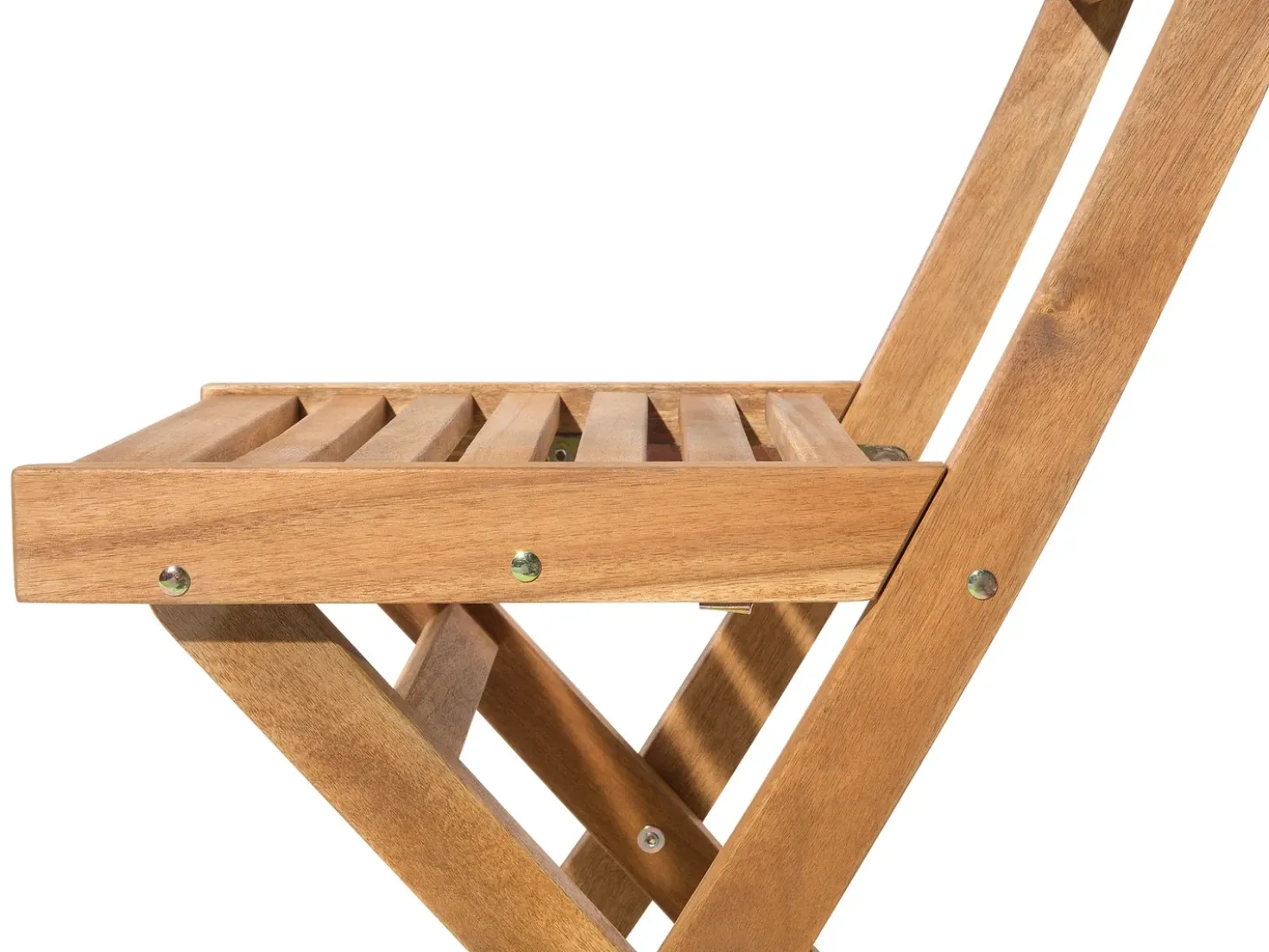 Set bistrot Pieghevole FIJI Legno d'acacia Marrone chiaro