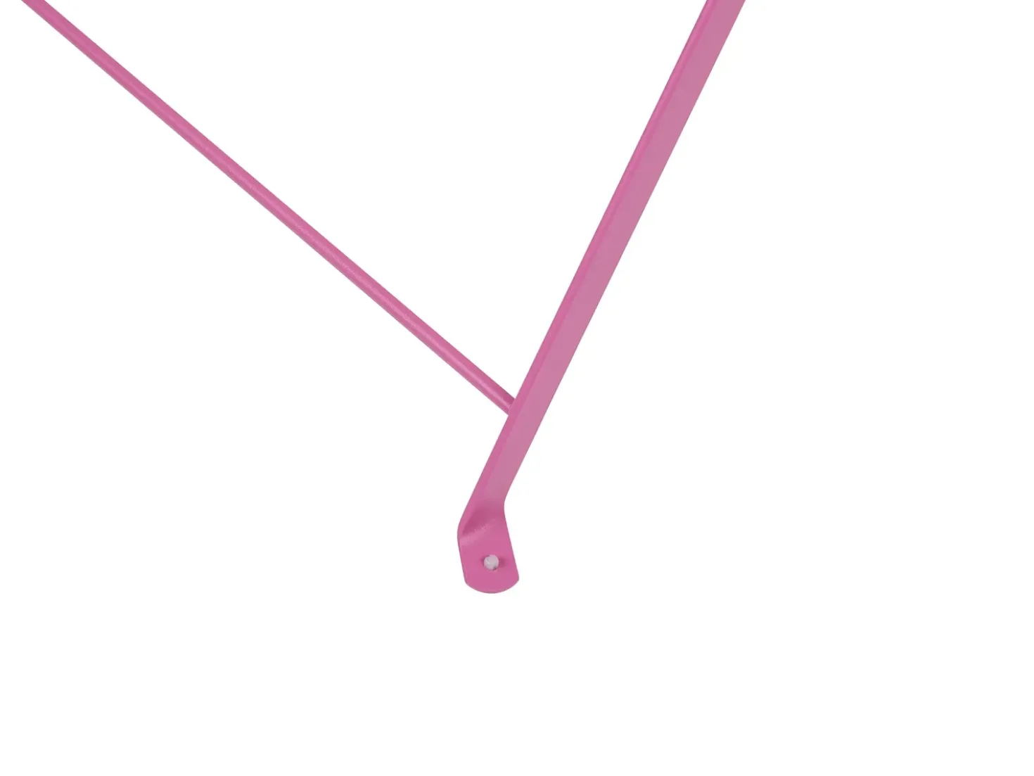 Set bistrot Pieghevole FIORI Metallo Rosa