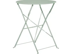 Set bistrot Pieghevole FIORI Metallo Grigio