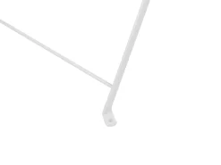 Set bistrot Pieghevole FIORI Metallo Bianco