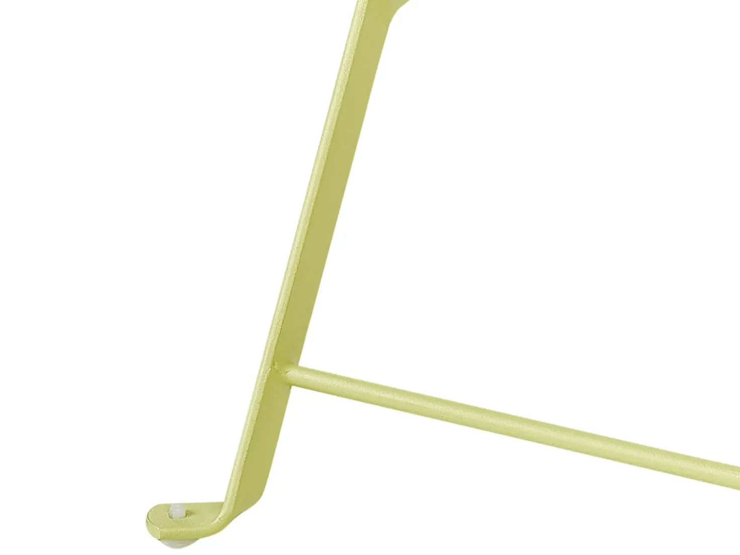 Set bistrot Pieghevole FIORI Metallo Verde lime