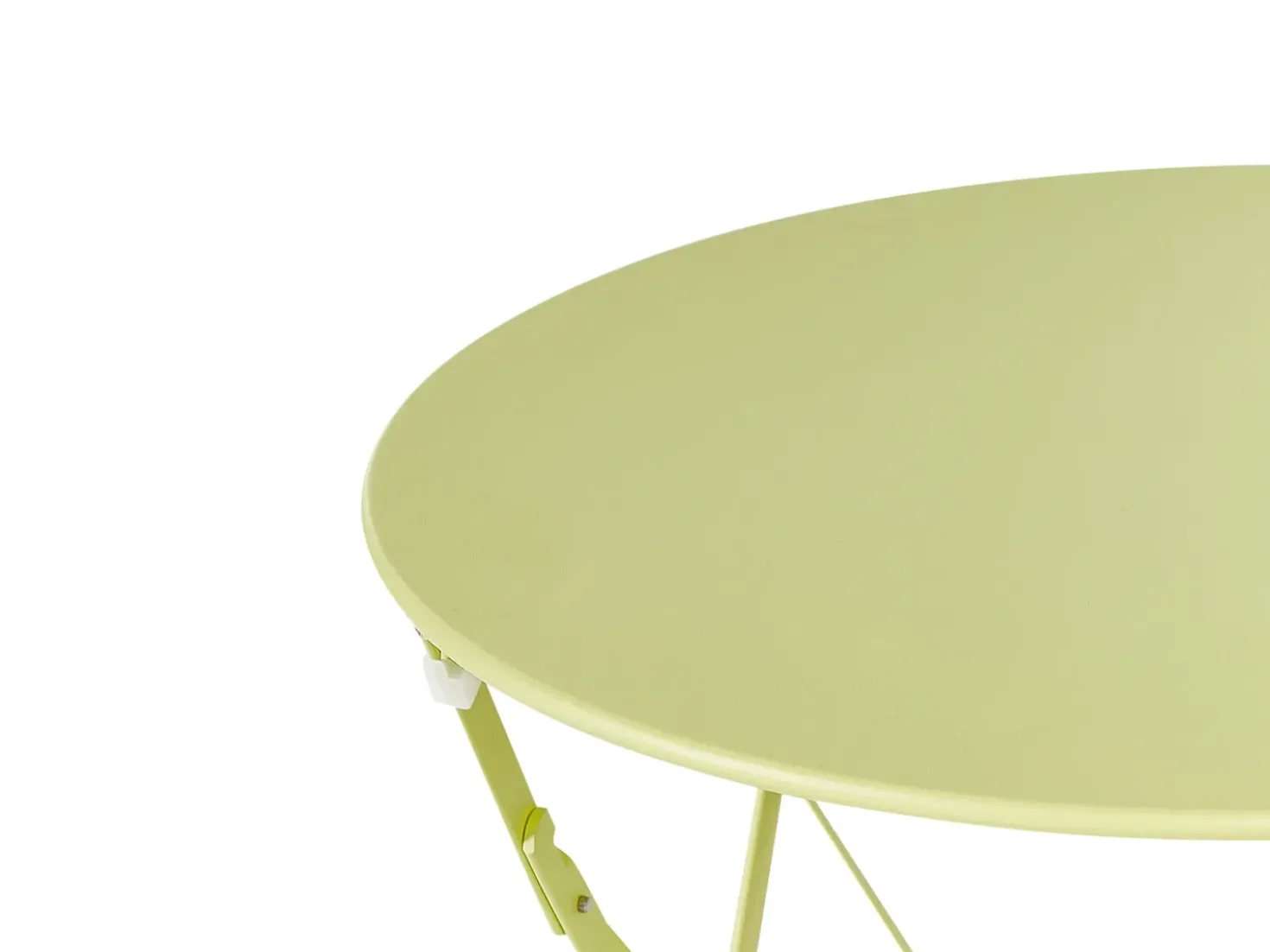 Set bistrot Pieghevole FIORI Metallo Verde lime