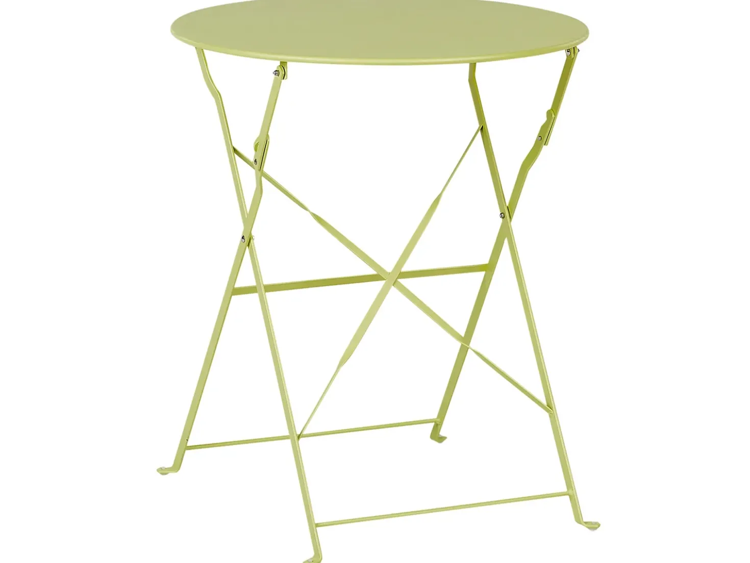 Set bistrot Pieghevole FIORI Metallo Verde lime