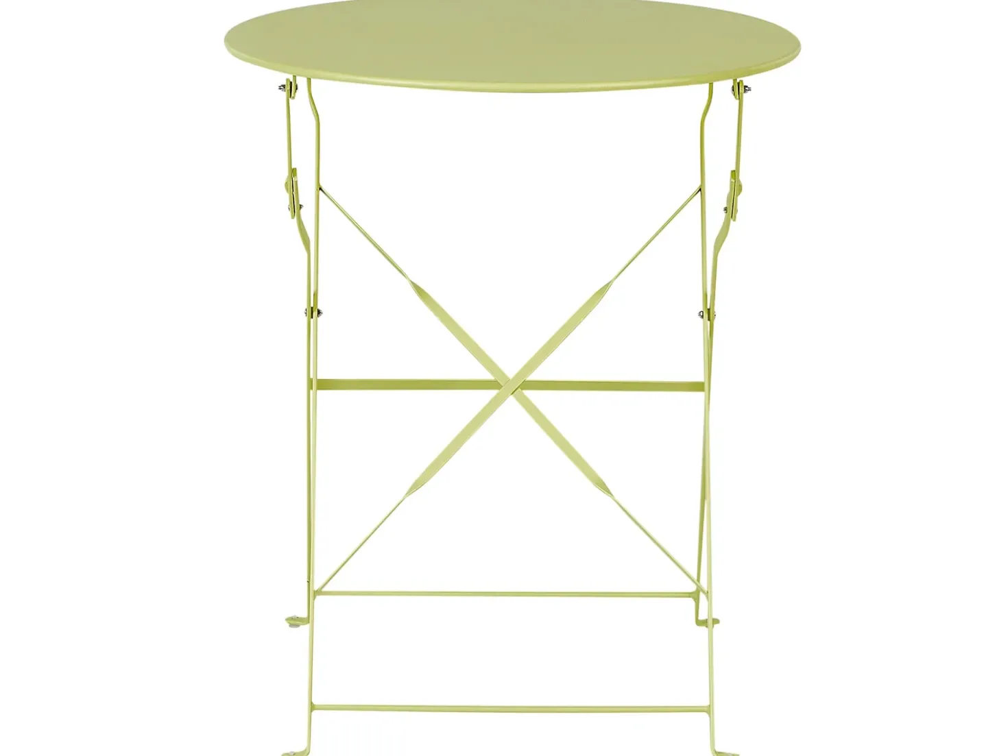 Set bistrot Pieghevole FIORI Metallo Verde lime