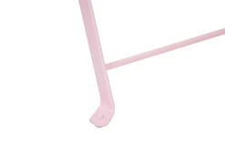 Set bistrot Pieghevole FIORI Metallo Rosa pastello
