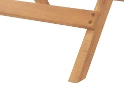 Set bistrot Pieghevole JAVA Legno d'acacia Marrone chiaro