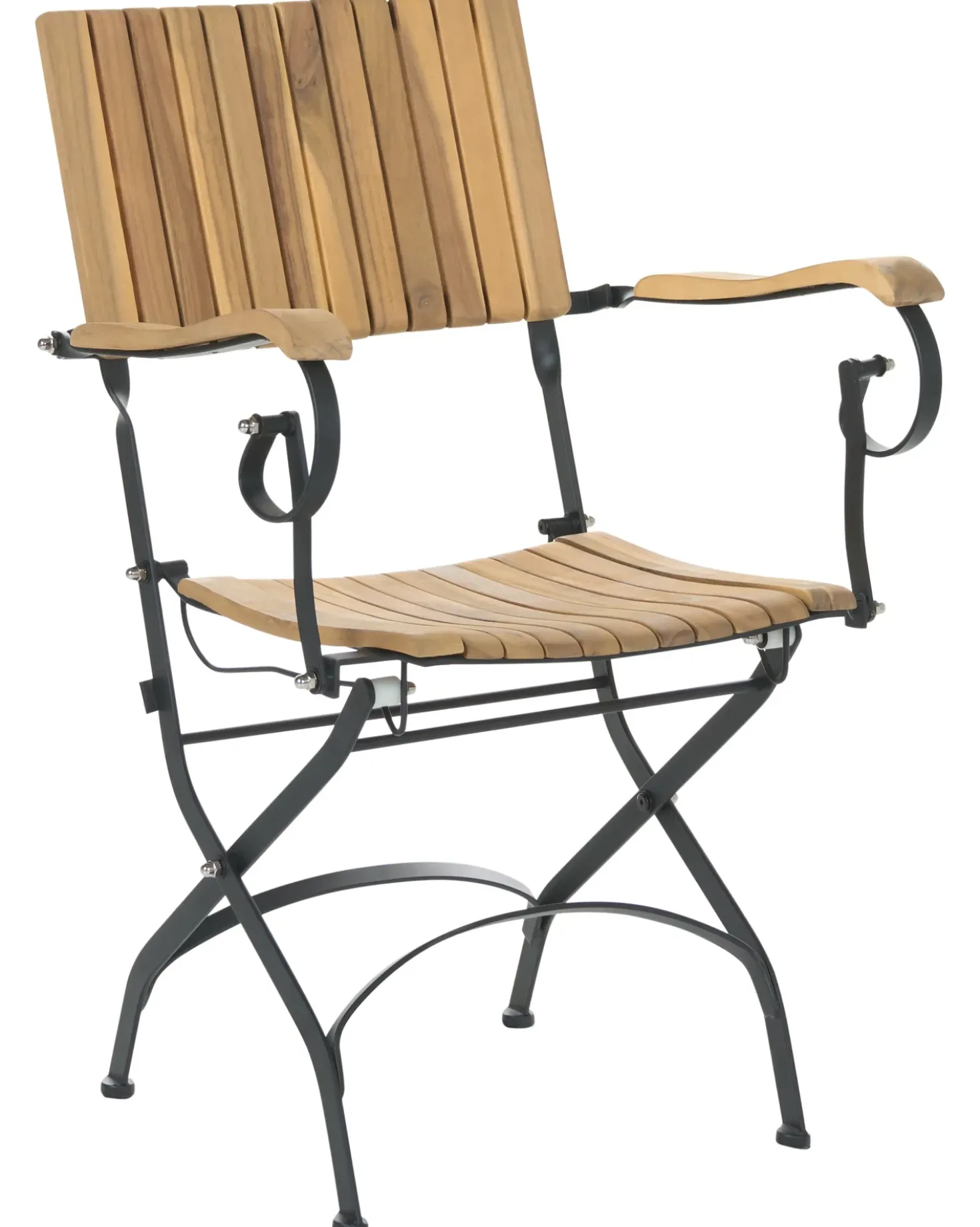 Set bistrot Pieghevole LASCARI Legno d'acacia Marrone chiaro