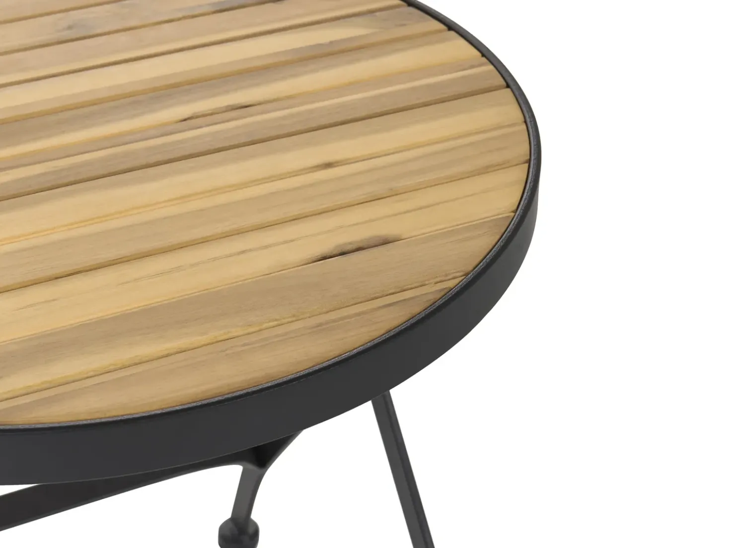 Set bistrot Pieghevole LASCARI Legno d'acacia Marrone chiaro