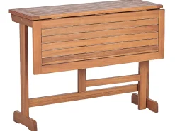 Set bistrot Pieghevole LENOLA Legno d'acacia Marrone
