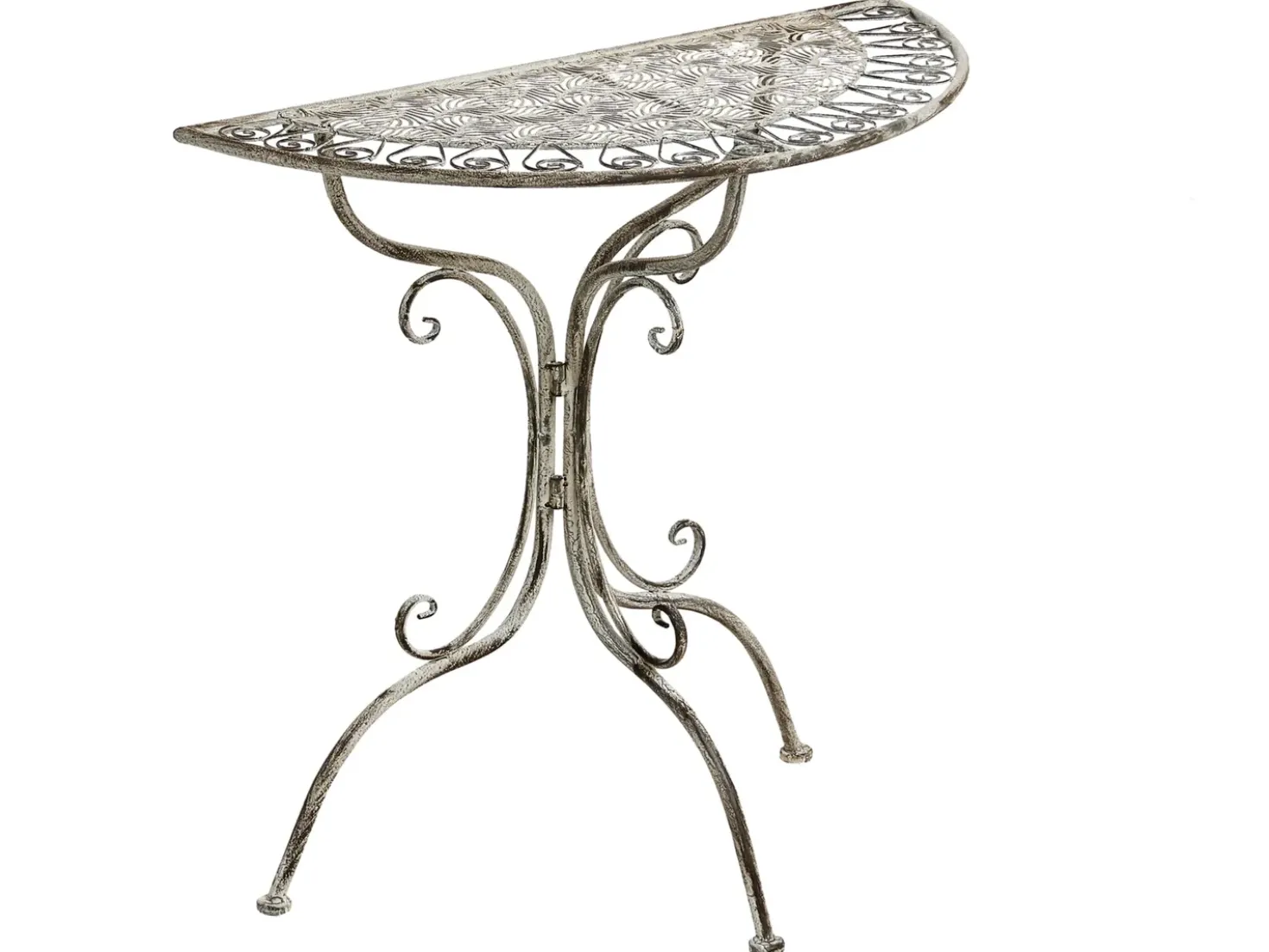 Set bistrot Pieghevole NURRA Metallo Grigio