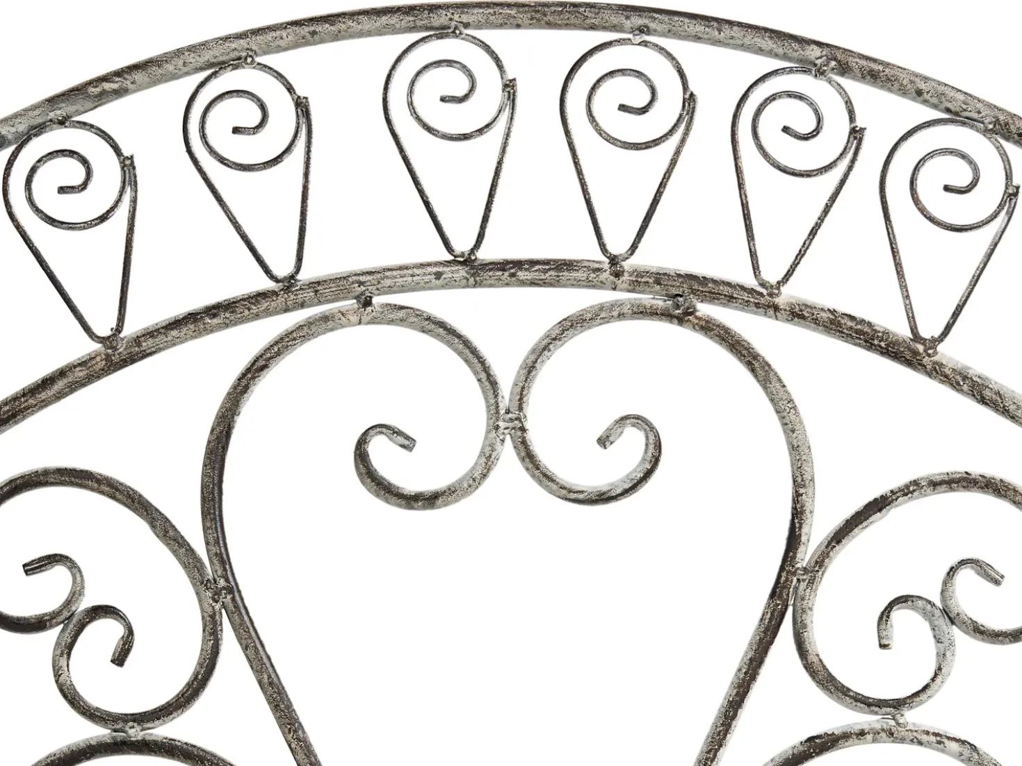 Set bistrot Pieghevole NURRA Metallo Grigio