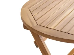 Set bistrot Pieghevole PROSSEDI Legno d'acacia Beige