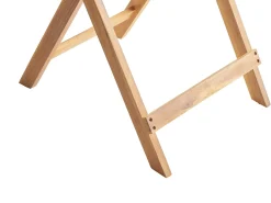 Set bistrot Pieghevole PROSSEDI Legno d'acacia Verde
