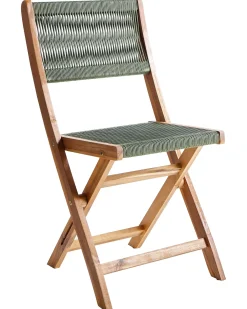 Set bistrot Pieghevole PROSSEDI Legno d'acacia Verde