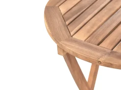 Set bistrot Pieghevole SACILE Legno d'acacia Marrone