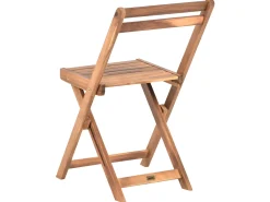 Set bistrot Pieghevole SACILE Legno d'acacia Marrone