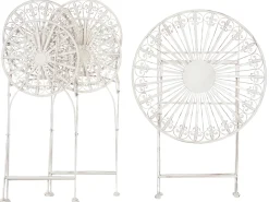 Set bistrot Pieghevole SCAFA Metallo Bianco