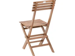 Set bistrot Pieghevole SOLAROLO Legno di acacia certificato Marrone