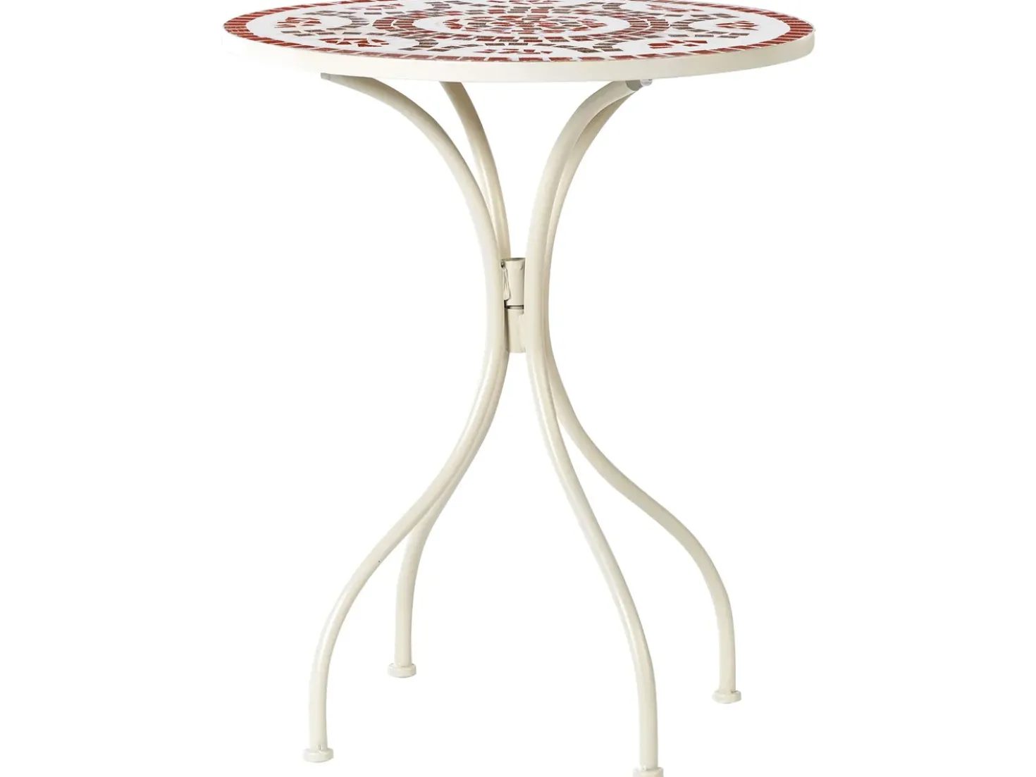 Set bistrot Pieghevole SPELLO Metallo Bianco