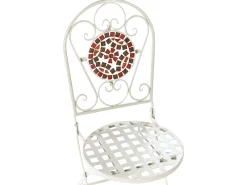 Set bistrot Pieghevole SPELLO Metallo Bianco