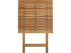 Set bistrot Pieghevole TERNI Legno d'acacia Marrone